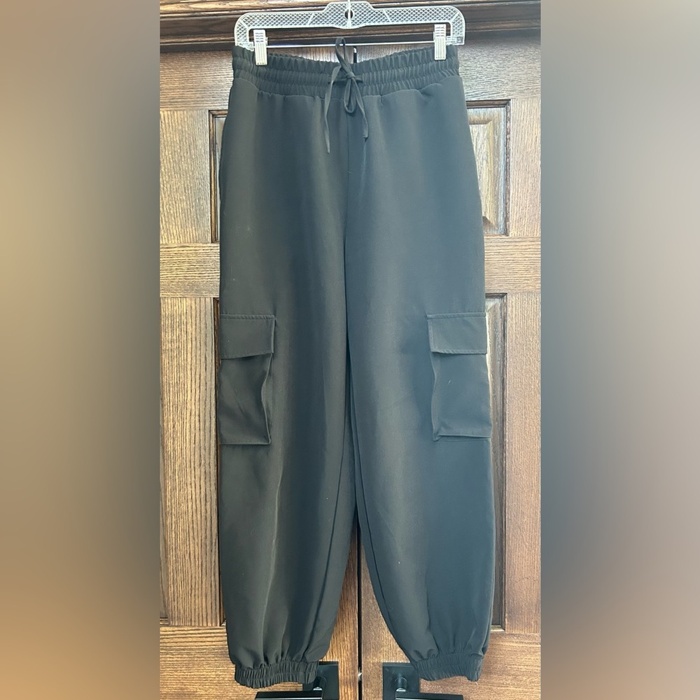 Black Cargo Pants